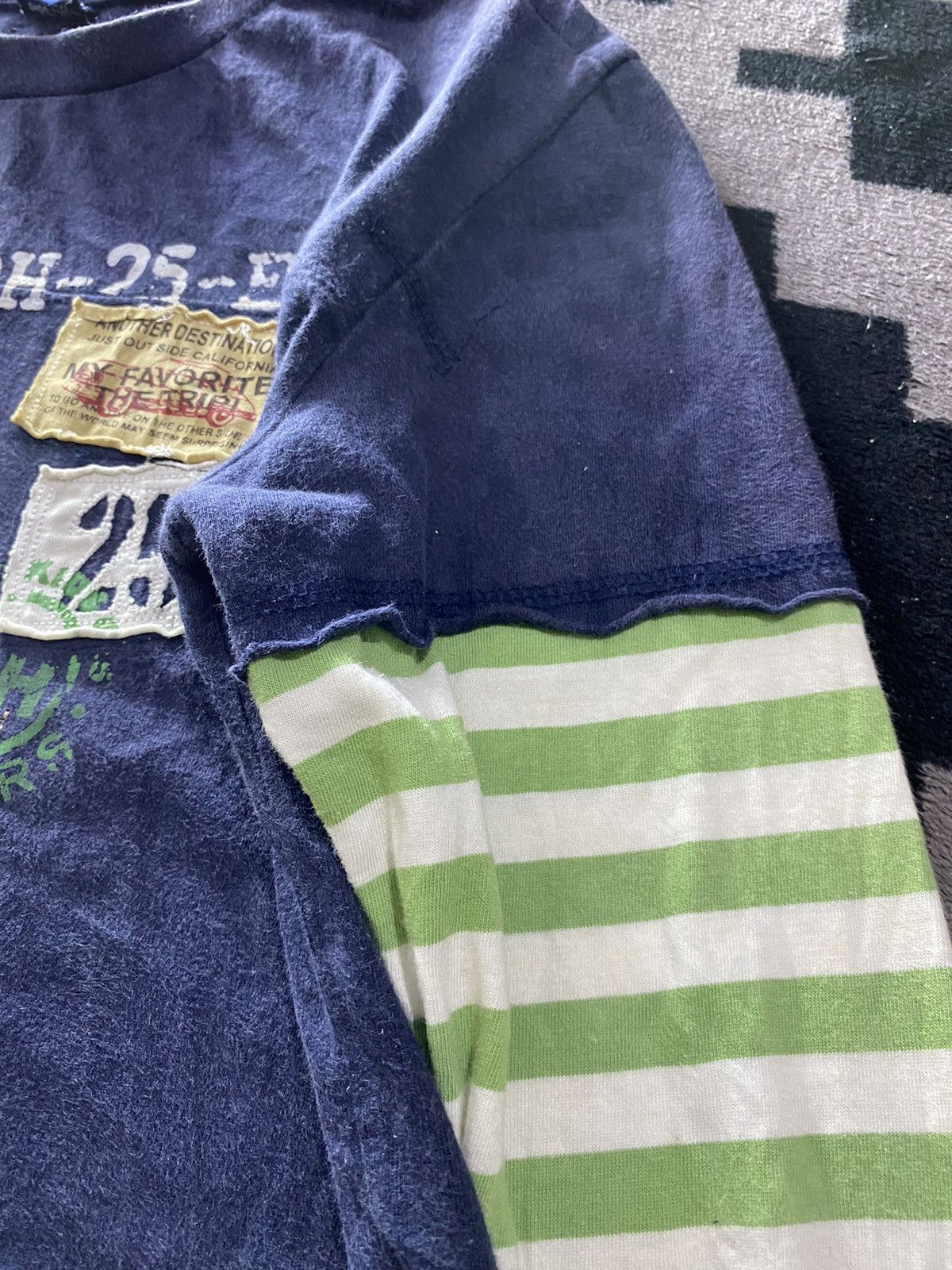 20471120 Vintage ohoo double layers tee Size US S / EU 44-46 / 1 - 5 Thumbnail