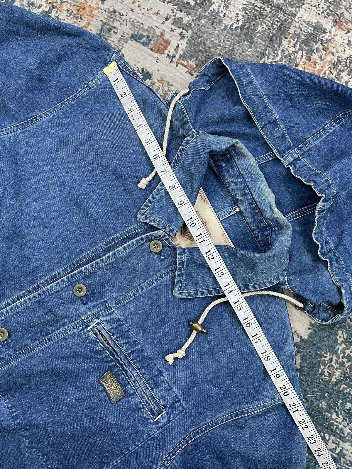 PPFM Vtg PPFM Peyton Place For Men Denim Chore Jacket Size US M / EU 48-50 / 2 - 10 Thumbnail