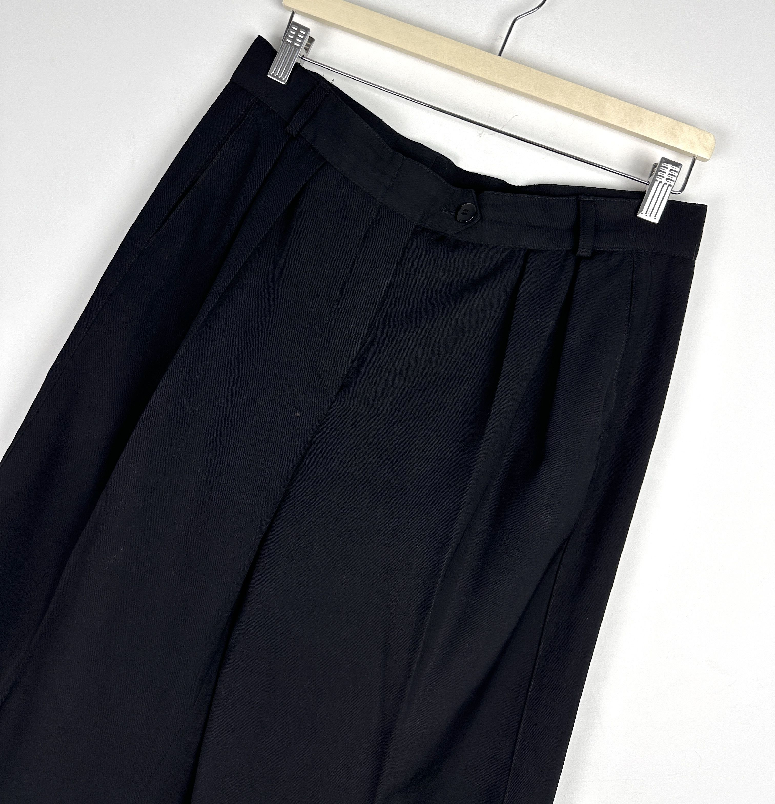 Escada Rare Escada woolen pants flared oversize wide Size 38" / US 16 / IT 52 - 2 Thumbnail