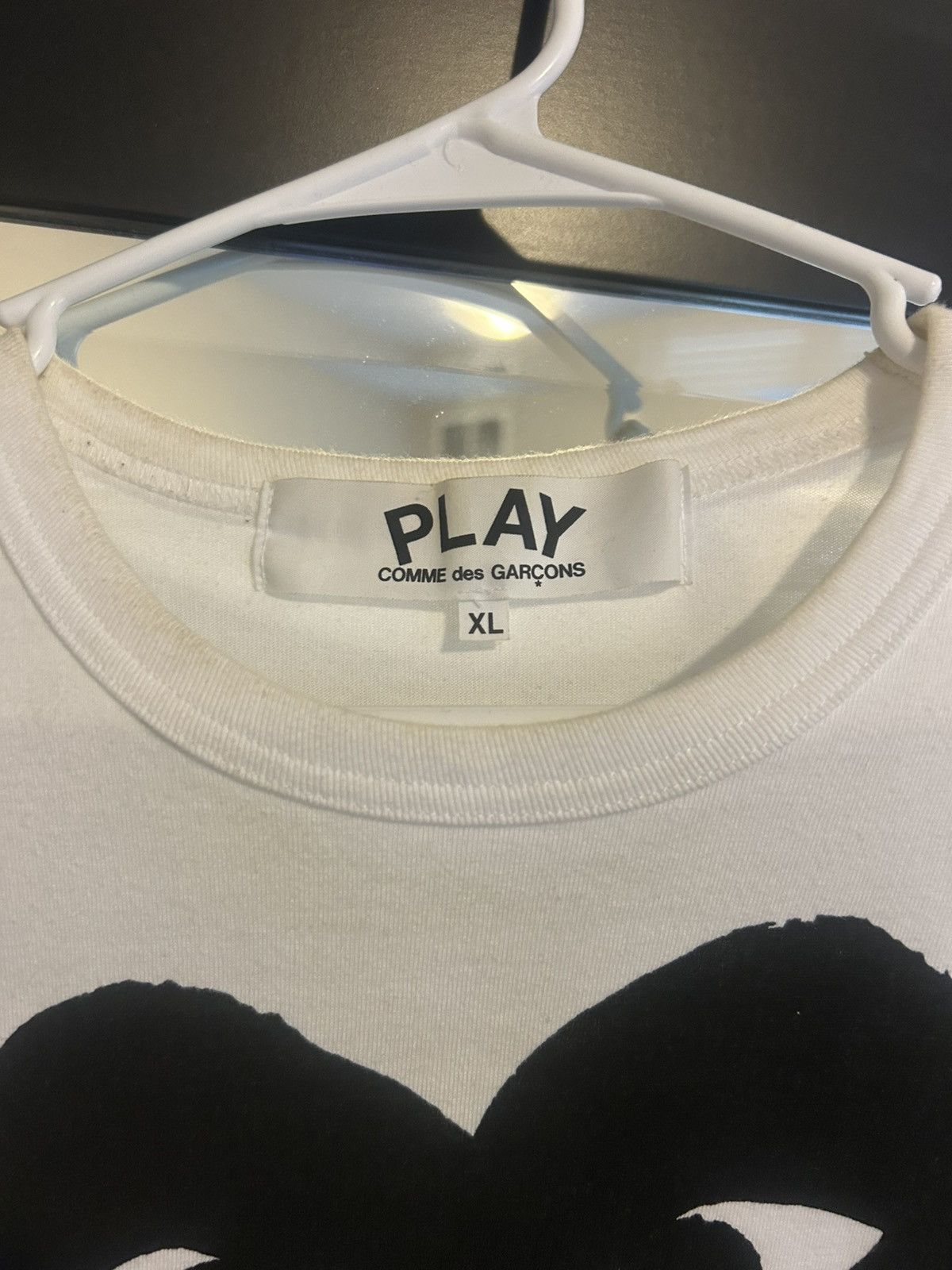Comme des Garcons PLAY Comme Des Garcons PLAY S/S Tee Size US XL / EU 56 / 4 - 2 Thumbnail