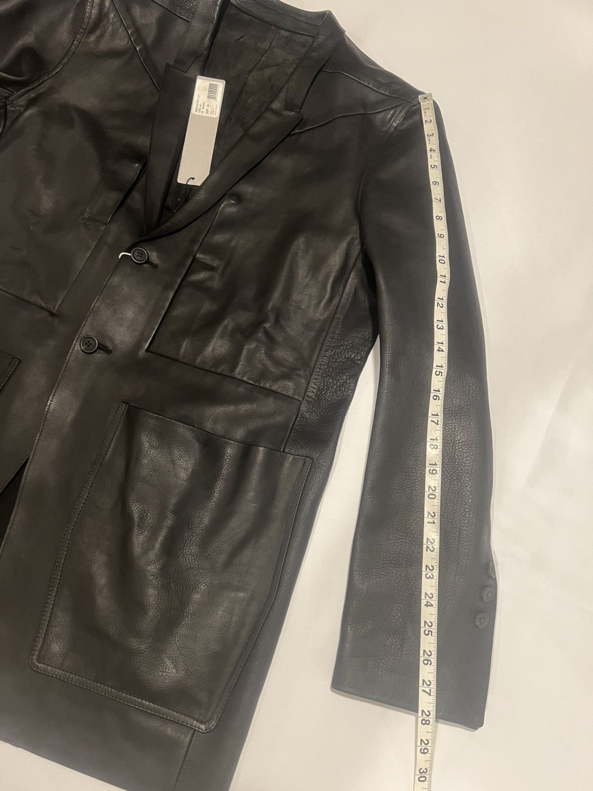 Rick Owens Rick Owens men’s leather coat. 54/44. $5100 Size US L / EU 52-54 / 3 - 9 Thumbnail