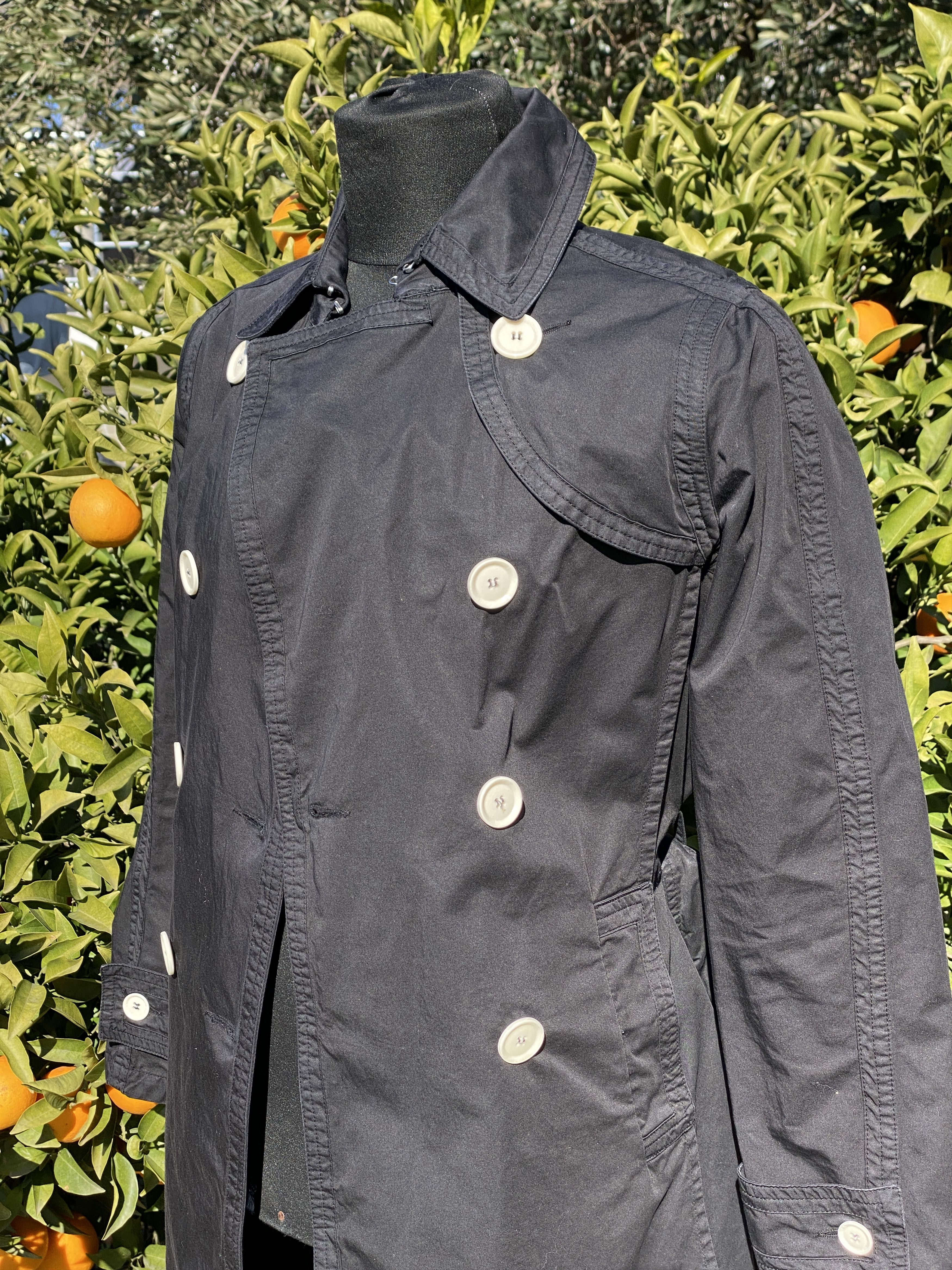 Moncler Rare Moncler Archive Long Jacket Trench Pea Size 1 S Belted Size S / US 4 / IT 40 - 4 Thumbnail
