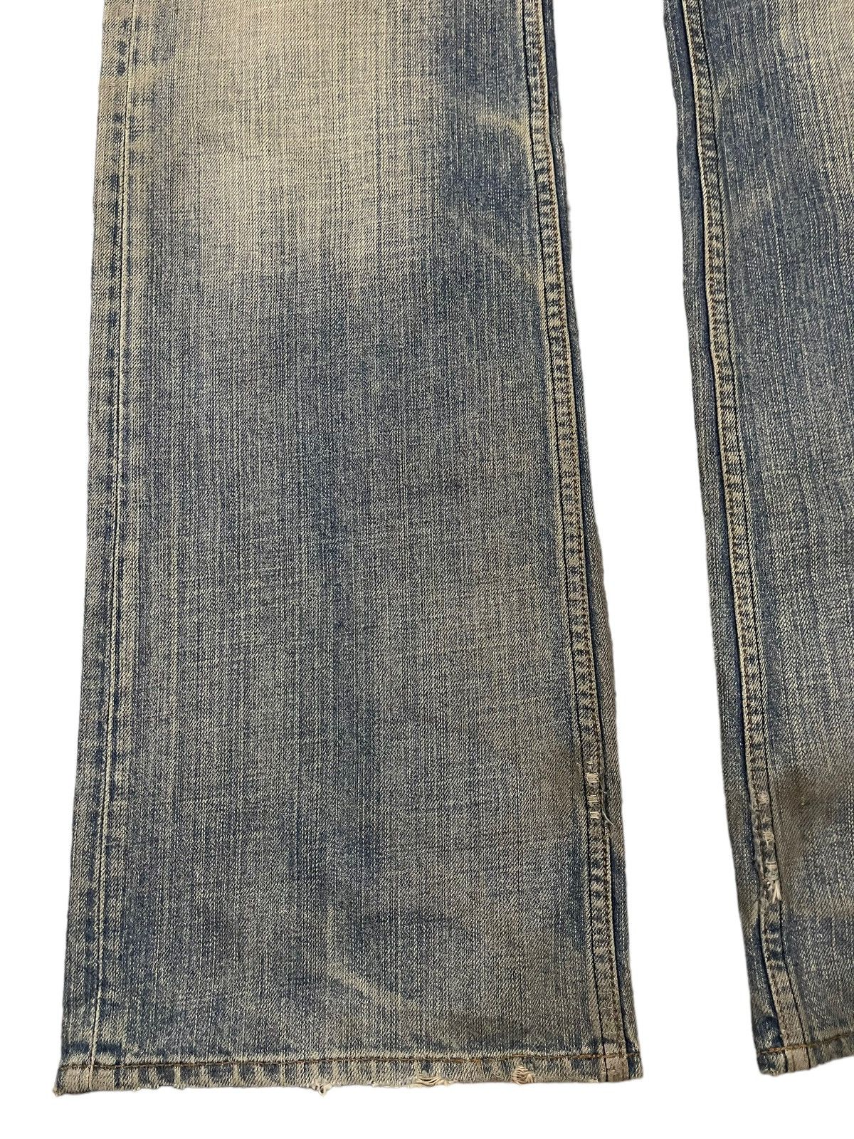 14th Addiction Vintage Japanese Brand Blue Faded Wash Style Bootcut Jeans Size US 34 / EU 50 - 5 Thumbnail