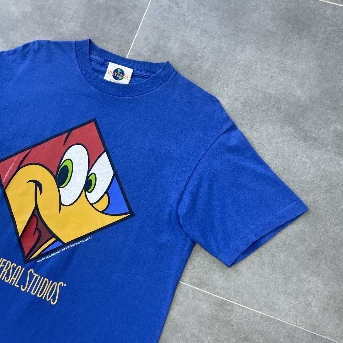 Cartoon Network × Universal Studios × Vintage Universal Studios Woody Woodpecker 1997 T-Shirt Size M Size US M / EU 48-50 / 2 - 8 Thumbnail