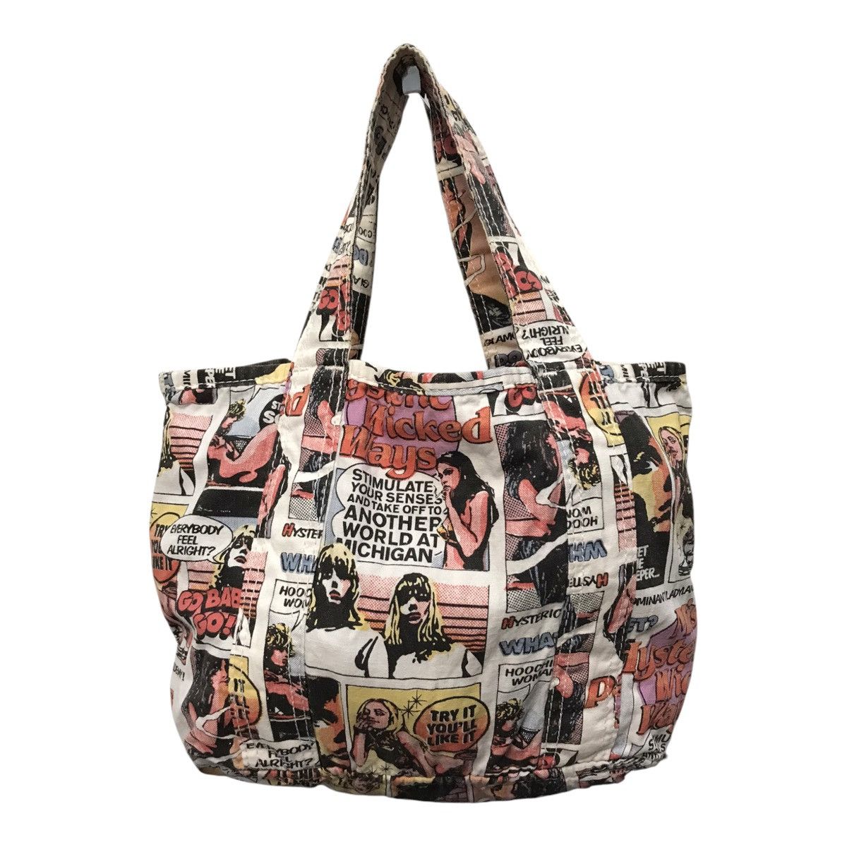 Hysteric Glamour × Japanese Brand Hysteric Glamour Full Print Tote Bag Size ONE SIZE - 3 Thumbnail