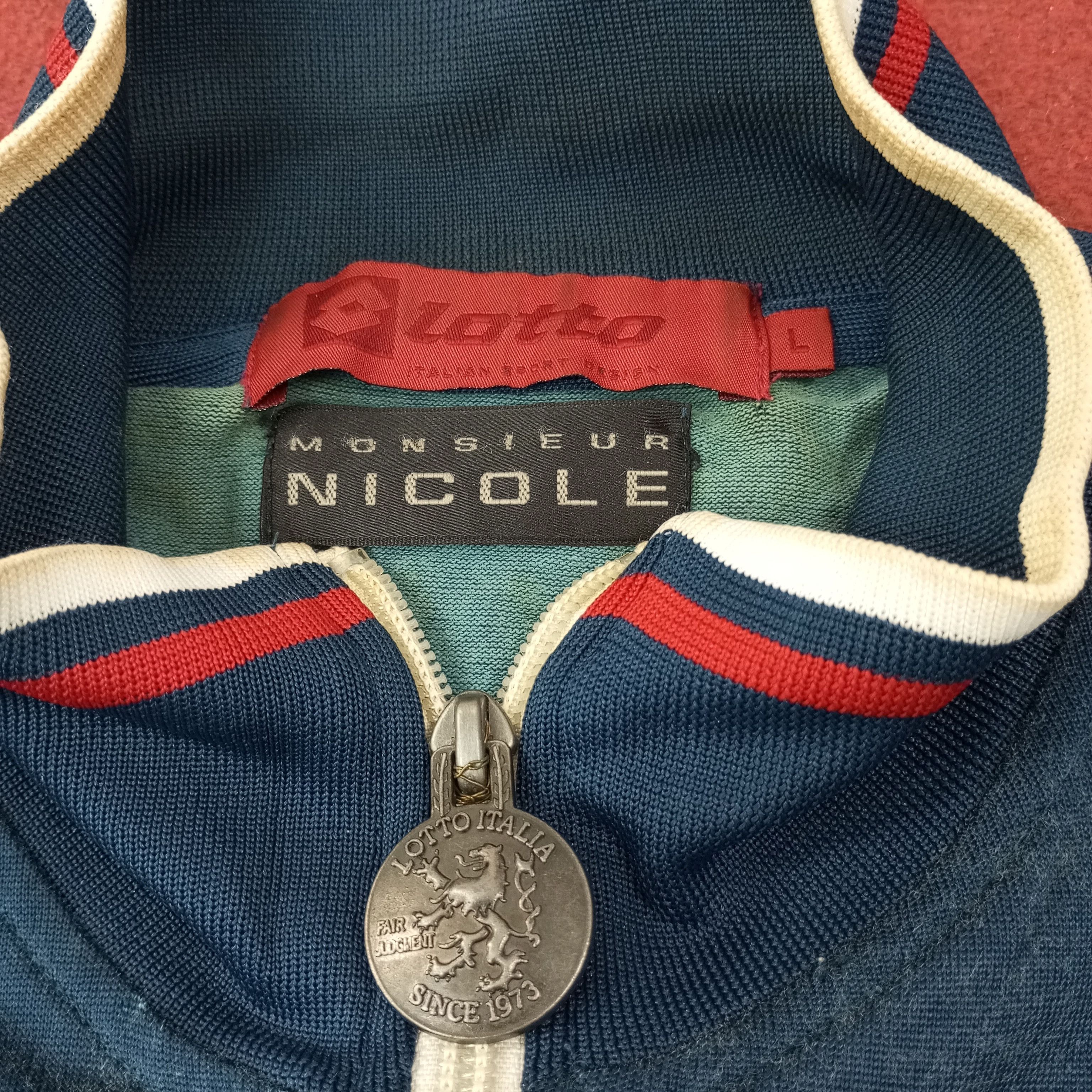 Lotto Sport Lotto Italia Sport Style Sweater Jacket c254n28 Size US M / EU 48-50 / 2 - 4 Thumbnail