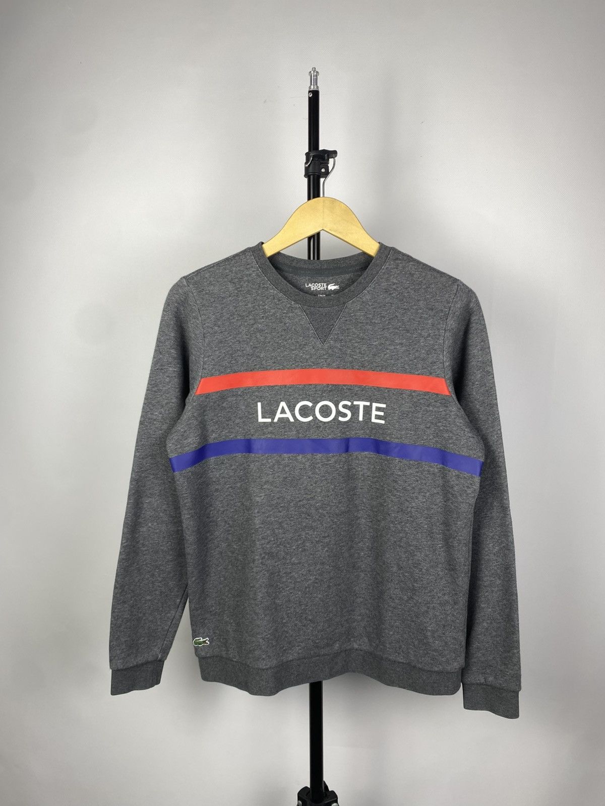 Lacoste × Vintage Vintage 00s Lacoste Big Logo Sweatshirt Size US XS / EU 42 / 0 - 1 Thumbnail