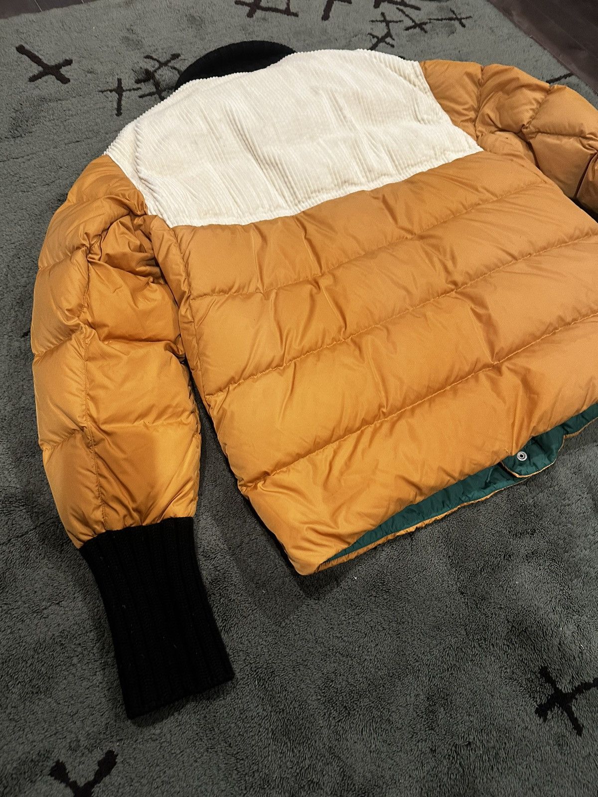 Marni RARE Marni Goose Down, Corduroy and Leather Puffer Jacket Size US L / EU 52-54 / 3 - 10 Thumbnail