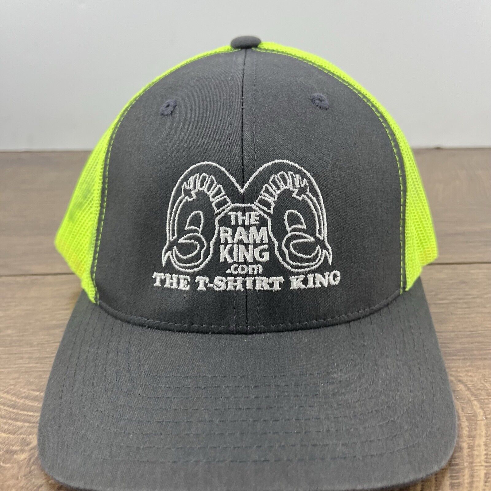 Other The Ram King Hat Gray Cap Adjustable Hat Gray Adult Fit Hat Size ONE SIZE - 6 Thumbnail