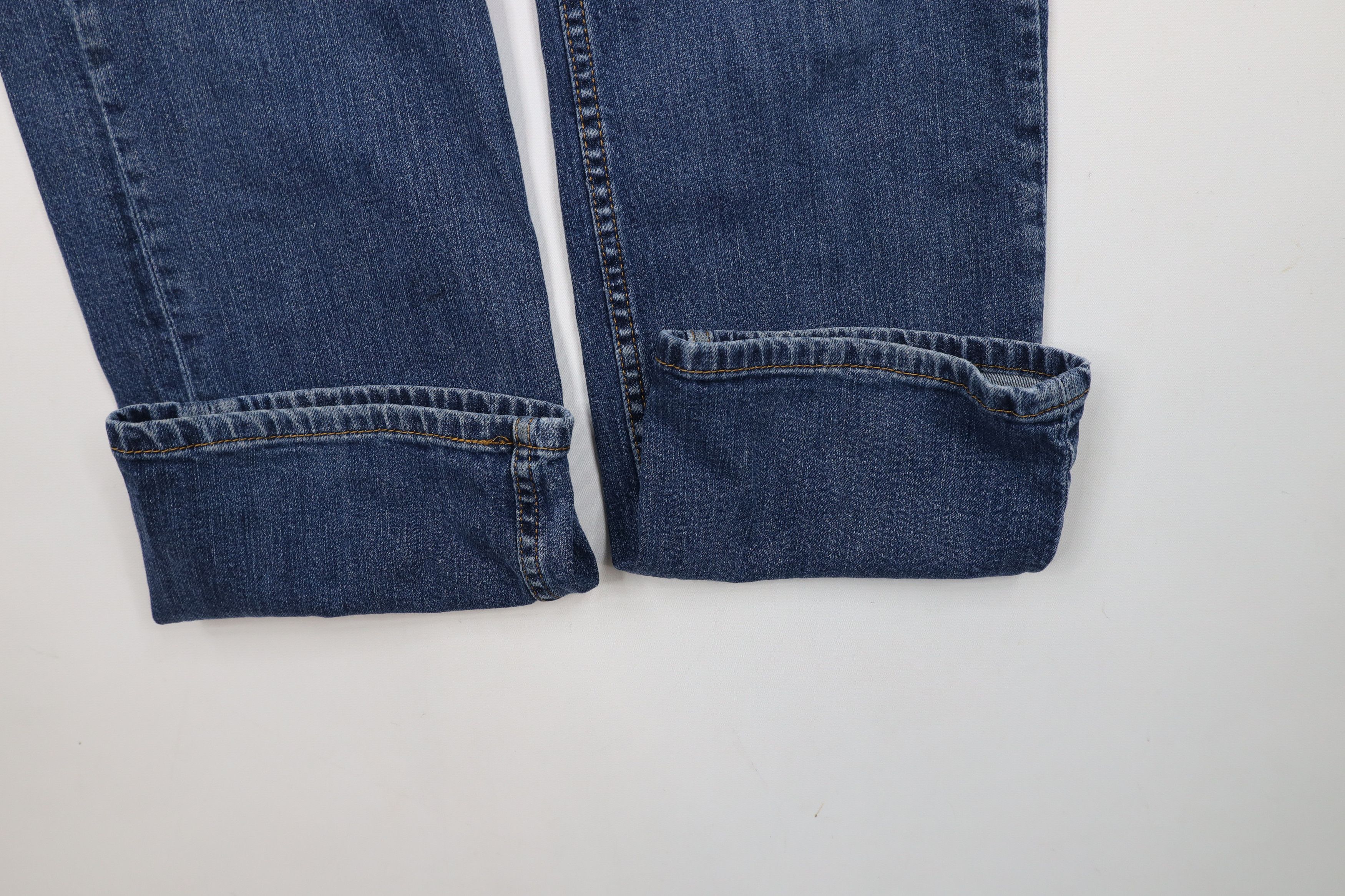 Levi's × Vintage Vintage Y2K Levis 514 Stretch Straight Leg Denim Jeans Blue Size US 32 / EU 48 - 5 Thumbnail