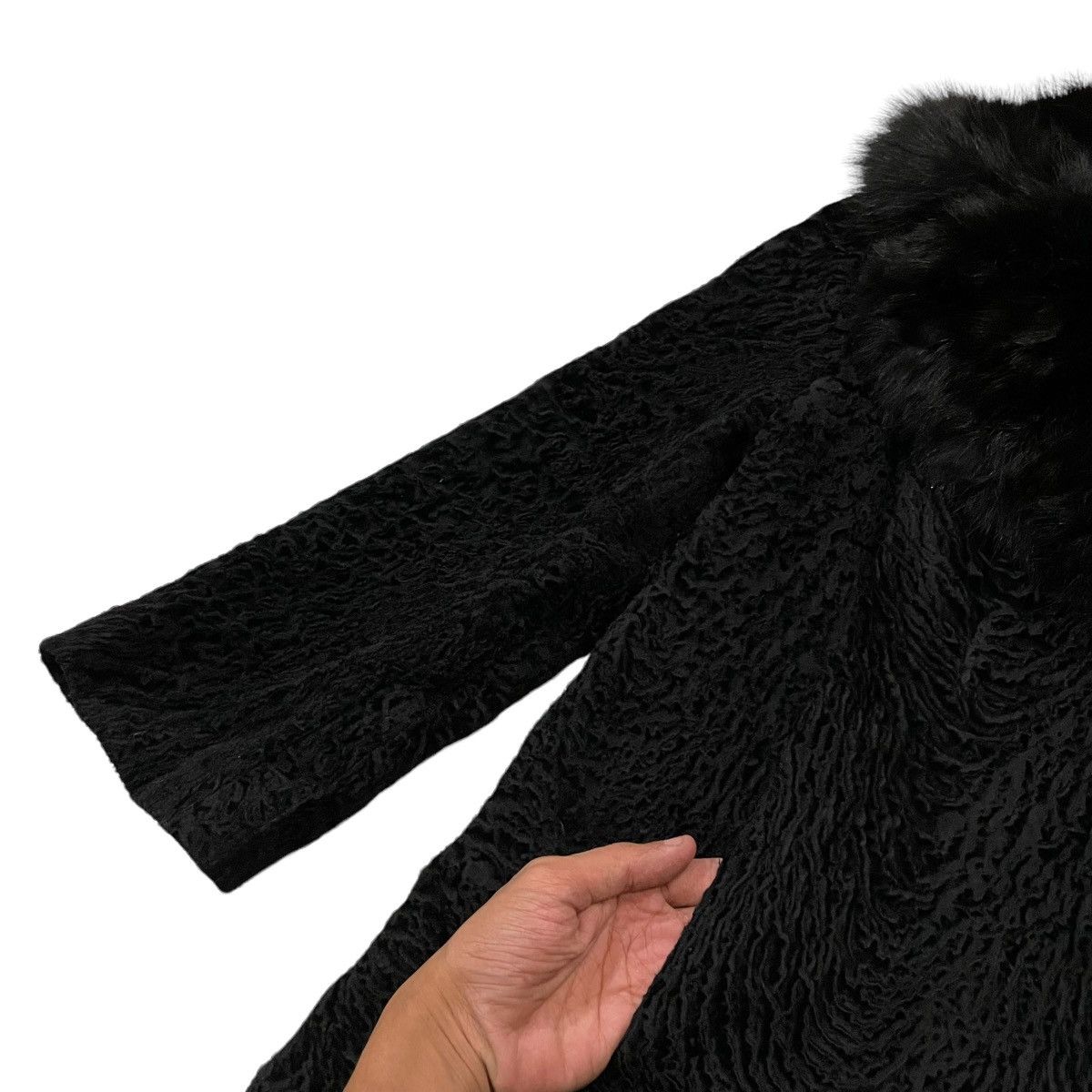 If Six Was Nine Vintage Bosque Fur Collection Hook Button Jacket Size S / US 4 / IT 40 - 10 Thumbnail