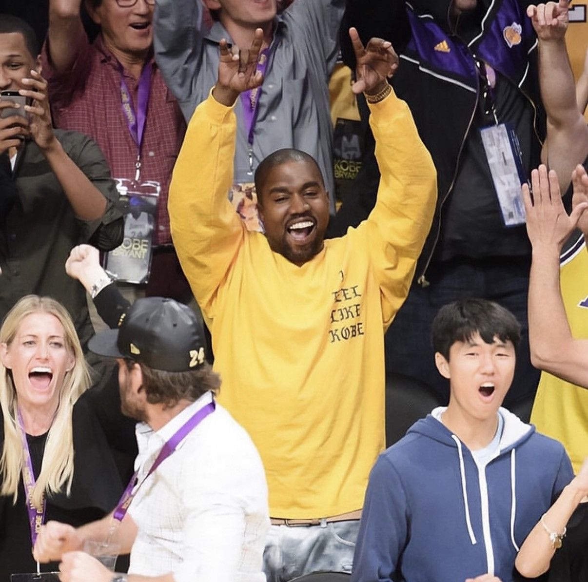 Kanye West I Feel Like Kobe Long Sleeve Shirt Kanye West Kobe L Yeezy Size US L / EU 52-54 / 3 - 7 Thumbnail