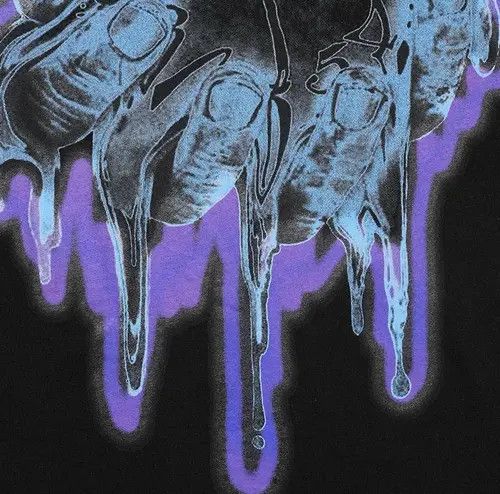 VIBE Melt The Clock Printed T Shirt Size US M / EU 48-50 / 2 - 4 Thumbnail