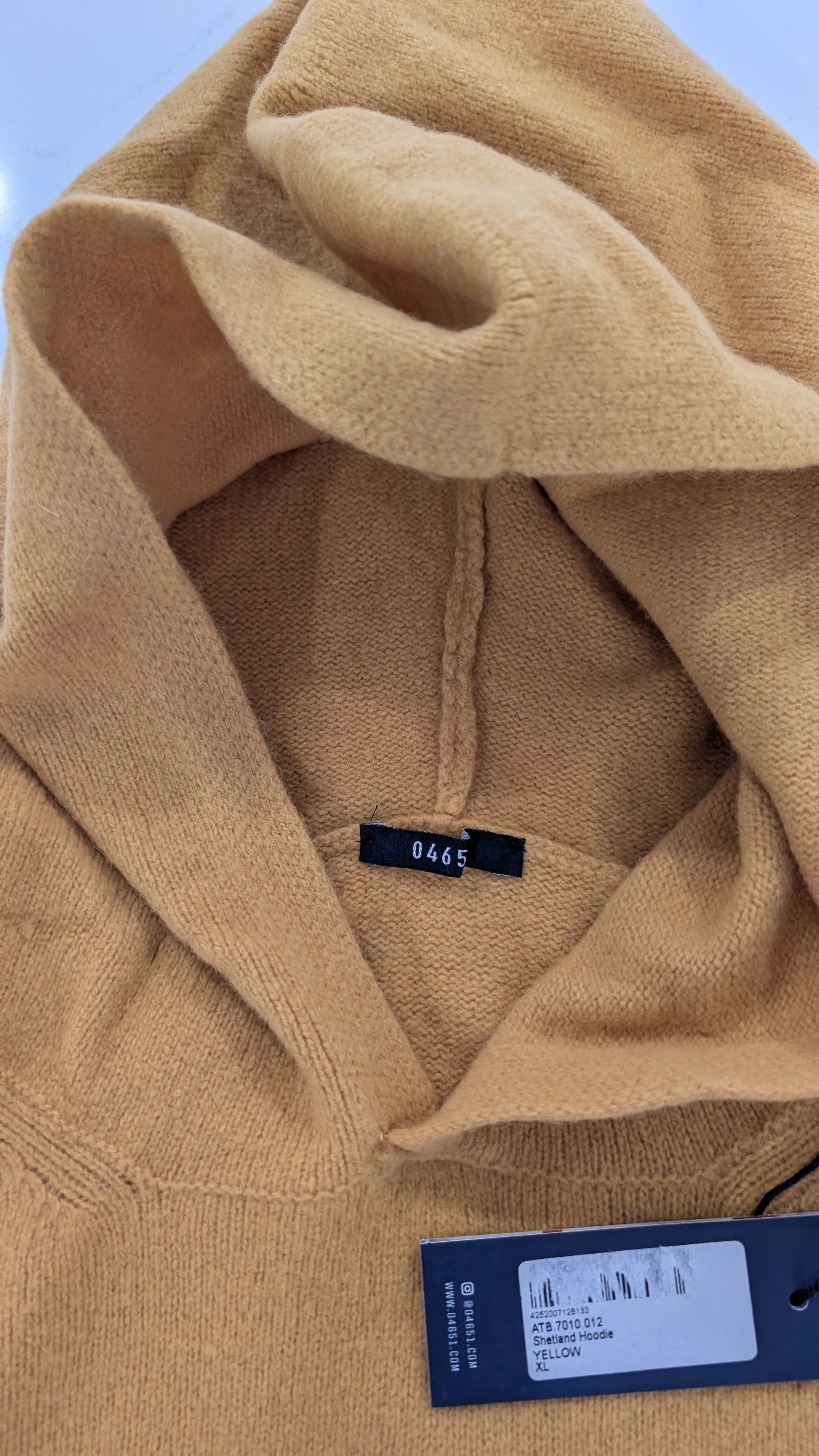 Other 04651/ A Trip In A Bag Shetland Wool Blend Hoodie XL Size US XL / EU 56 / 4 - 4 Thumbnail