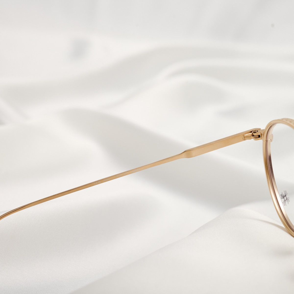 Chrome Hearts CHROME HEARTS THICK GOLD PLATED/MATTE GOLD PLATED GLASSES Size ONE SIZE - 5 Thumbnail