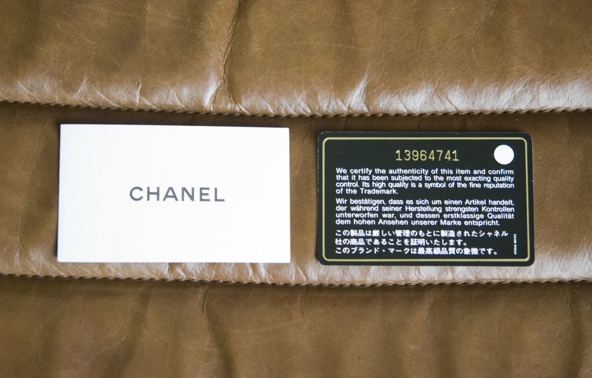 Chanel CHANEL Camellia Flower Embossed Leather Bifold Long Wallet Size ONE SIZE - 14 Thumbnail