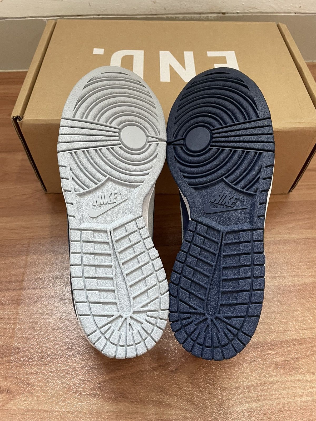 Nike Nike Dunk Atmos JP.Co Mismatched Navy Grey Size US 9 / EU 42 - 8 Thumbnail