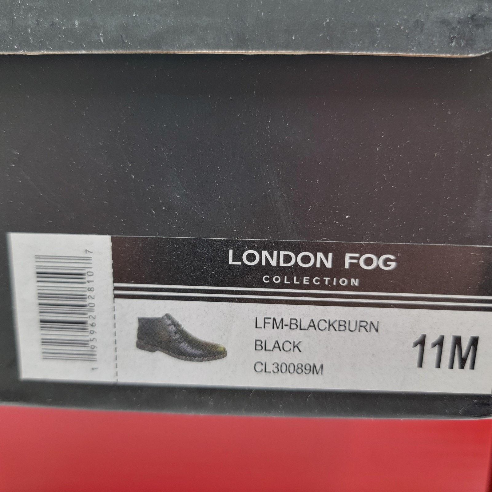 London Fog London Fog Blackburn Men Sz 11 Black Memory Foam Dress Boots Size US 11 / EU 44 - 10 Thumbnail