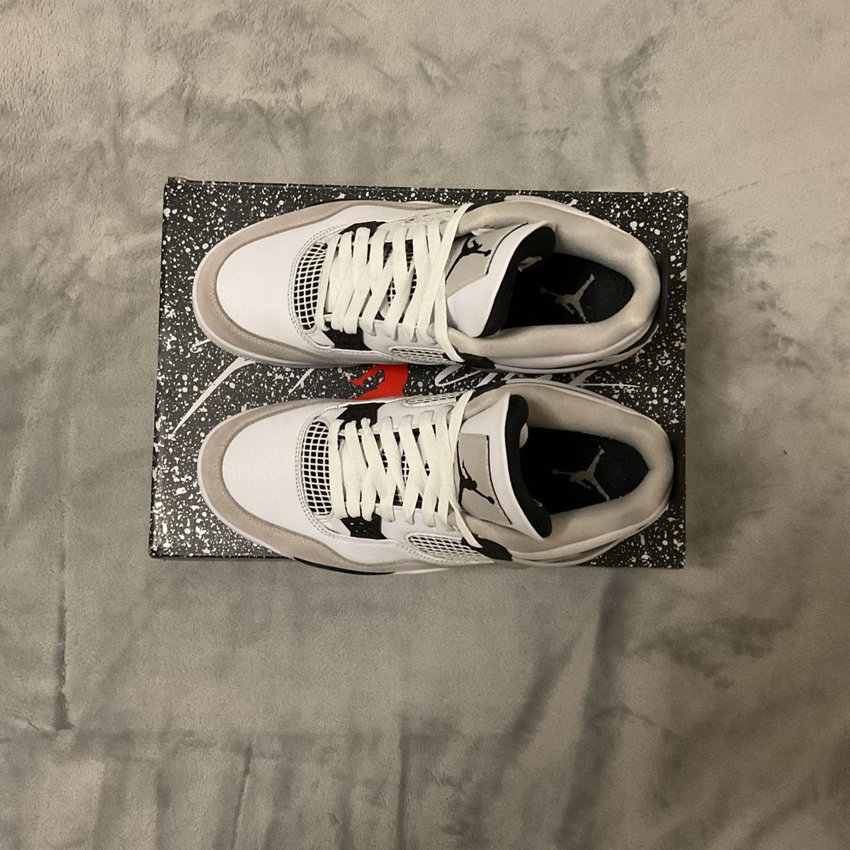 Jordan Brand × Nike Air Jordan 4 Retro Military Black size 10 Size US 10 / EU 43 - 2 Thumbnail