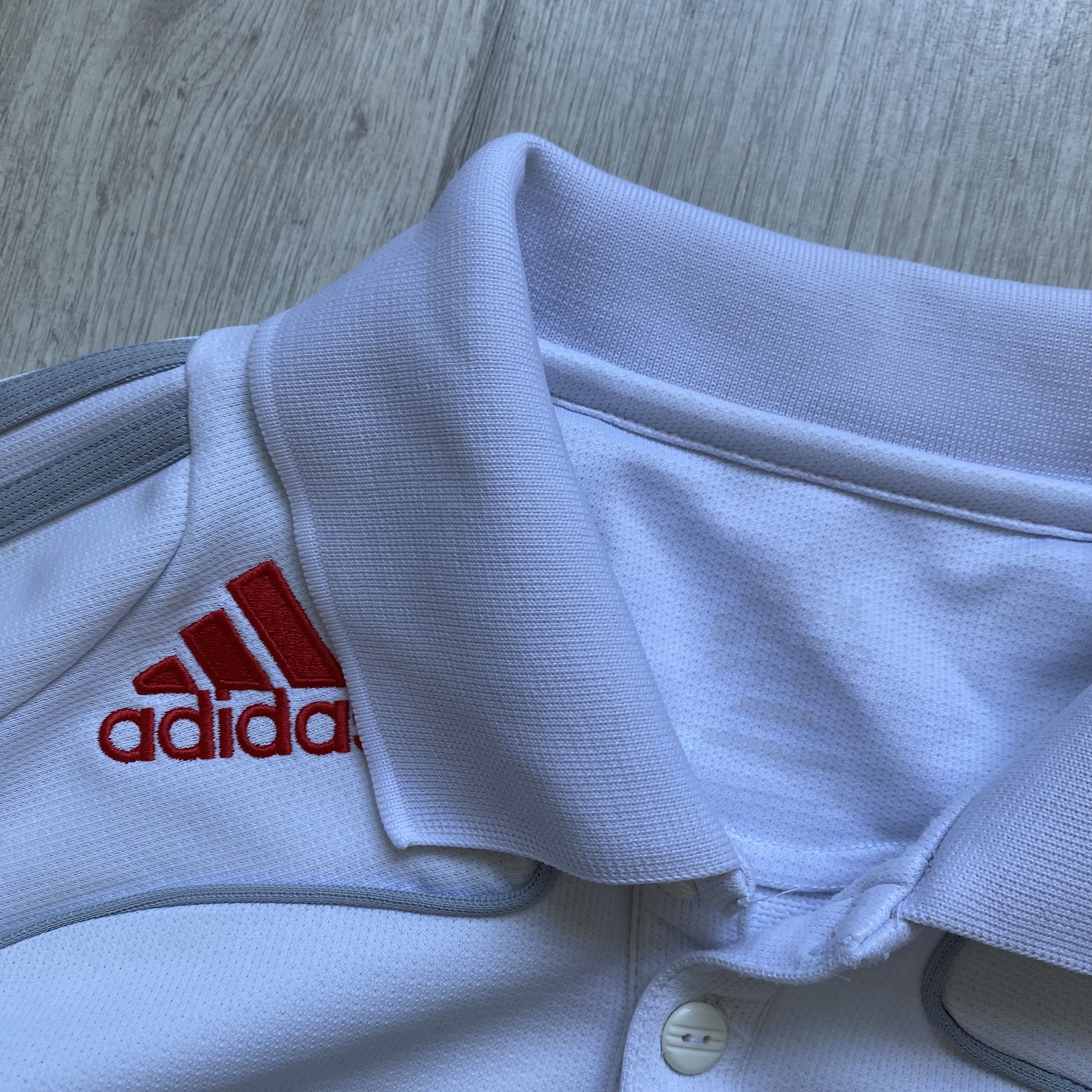 Nike ⚽️ Blockore Vintage Adidas Liverpool FC Jersey Polo Drill Size US M / EU 48-50 / 2 - 6 Thumbnail