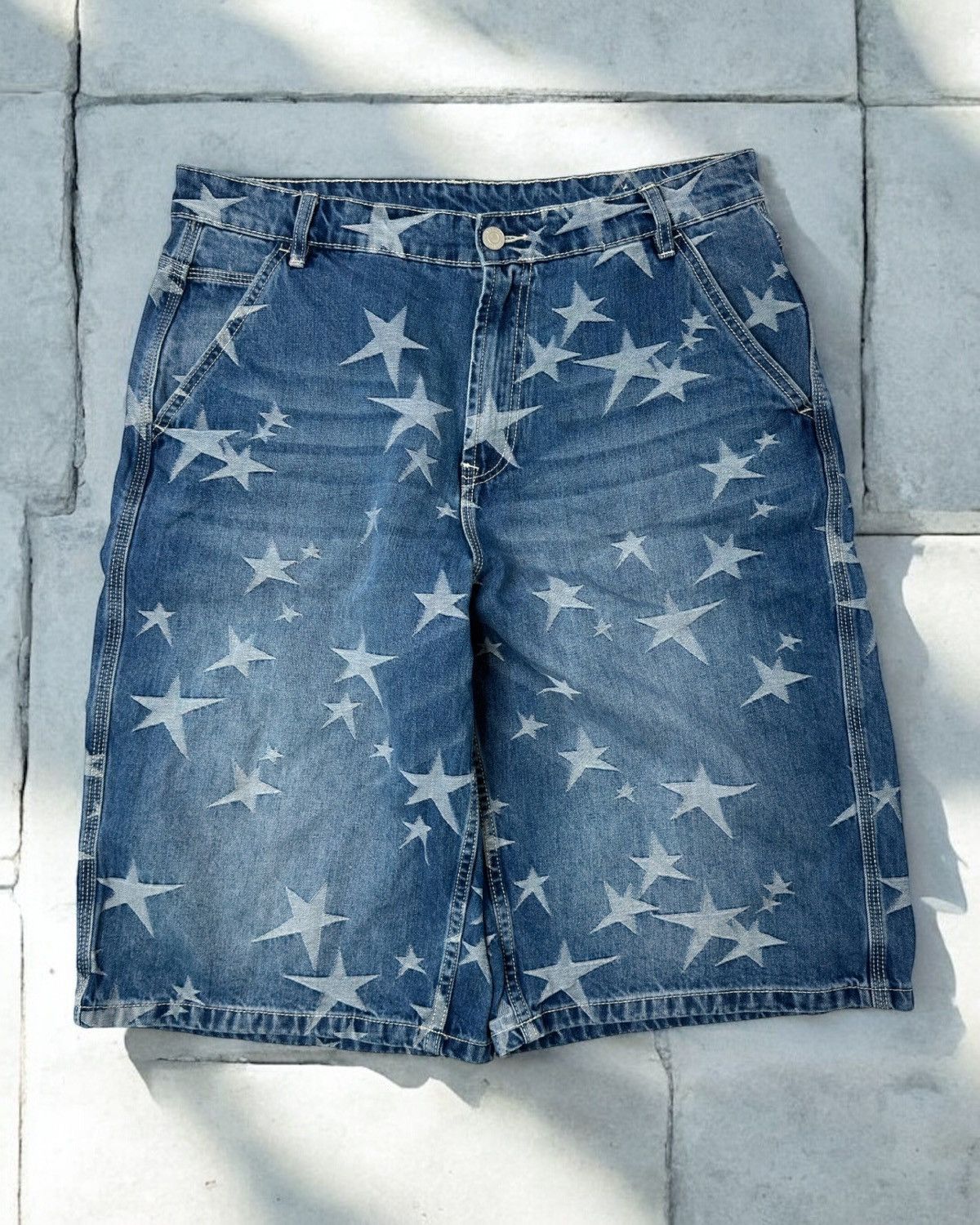 Vintage stars jorts swag avant garde japanese if6was9 shorts