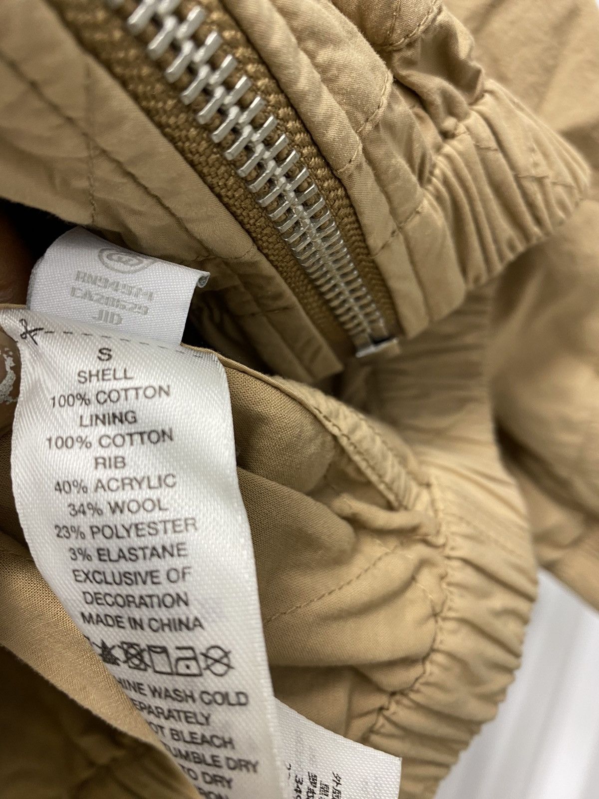 Stussy Summer Stussy Lightweight Cotton Bomber Jacket Khaki - Small Size US S / EU 44-46 / 1 - 6 Thumbnail