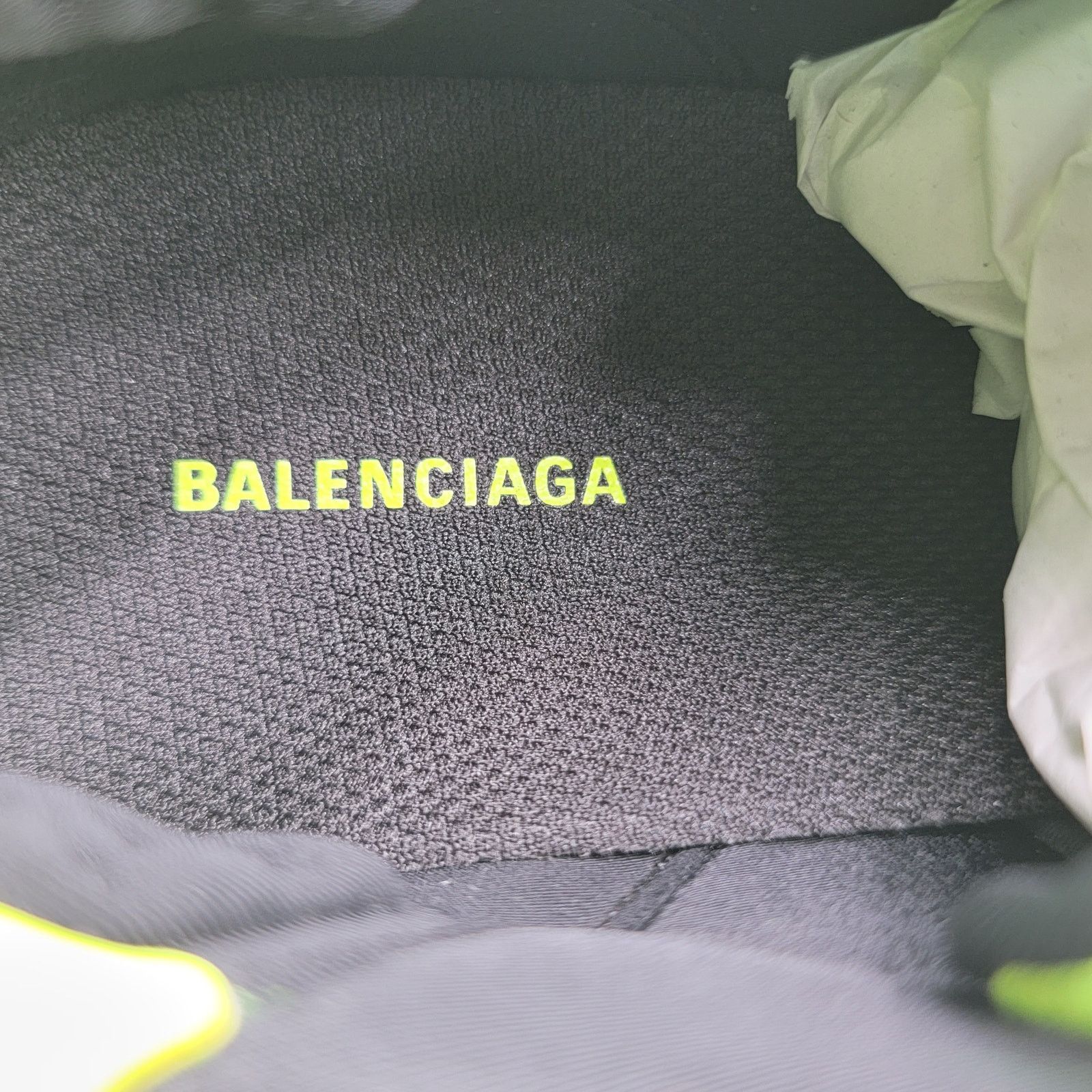 Balenciaga Balenciaga Women's Tyrex Fluo Yellow Sneakers - Size 7 Size US 7 / IT 37 - 8 Thumbnail