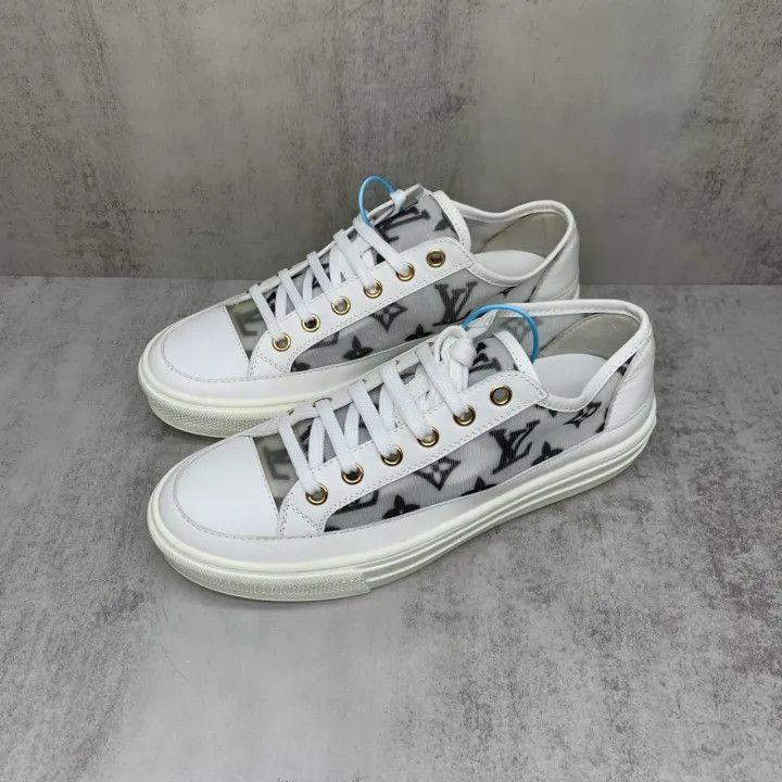 Louis Vuitton Louis Vuitton Stellar Low-Top Fashion Sneakers 0079 Size US 6 / IT 36 - 1 Thumbnail