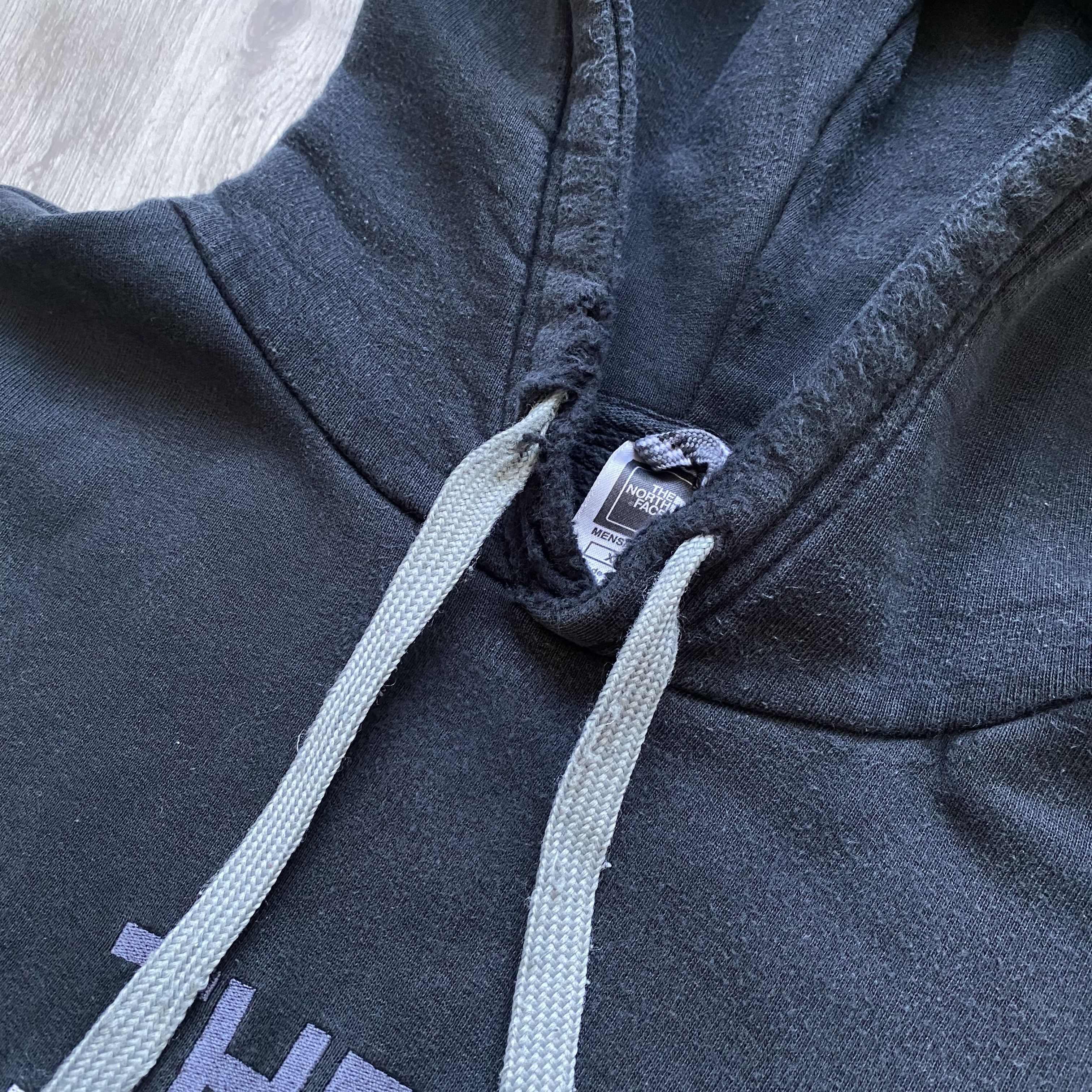 The North Face 🏕️ Vintage The North Face Hoodie TNF Trashed distressed Size US XL / EU 56 / 4 - 7 Thumbnail