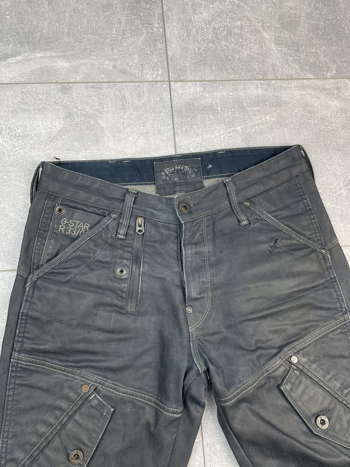 G-Star G-star Denim Jeans Waxed Multipocket Size US 30 / EU 46 - 5 Thumbnail