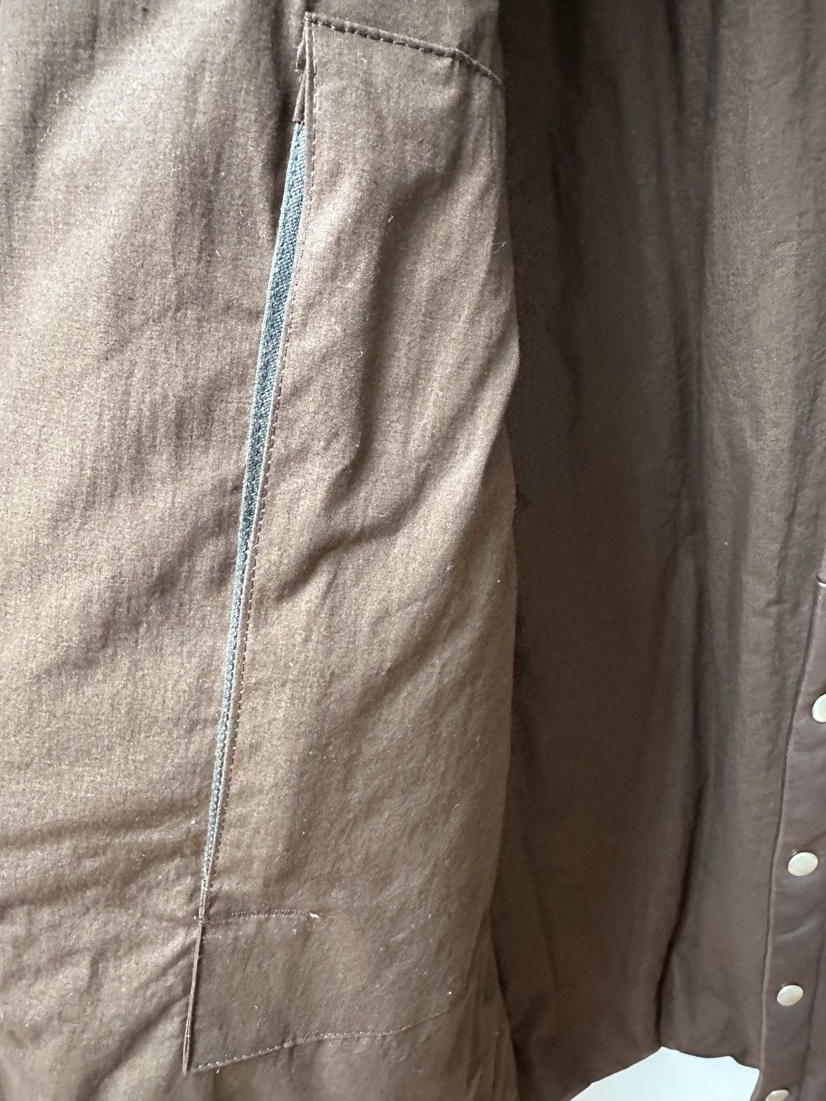 Rick Owens Jumbo Fogpocket Leather Jacket - 46 Size US M / EU 48-50 / 2 - 7 Thumbnail
