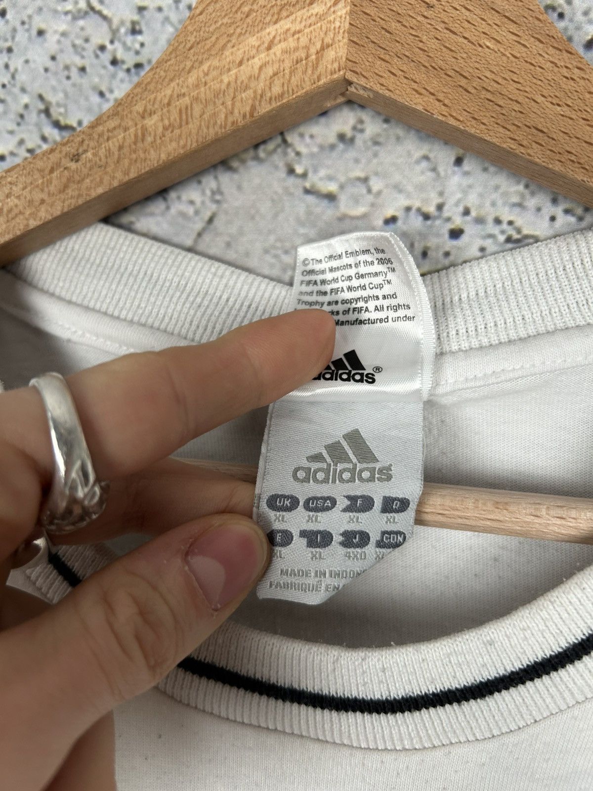 Adidas Vintage Munchen 2006 Germany World Cup FIFA Jersey Adidas Size US XL / EU 56 / 4 - 6 Thumbnail
