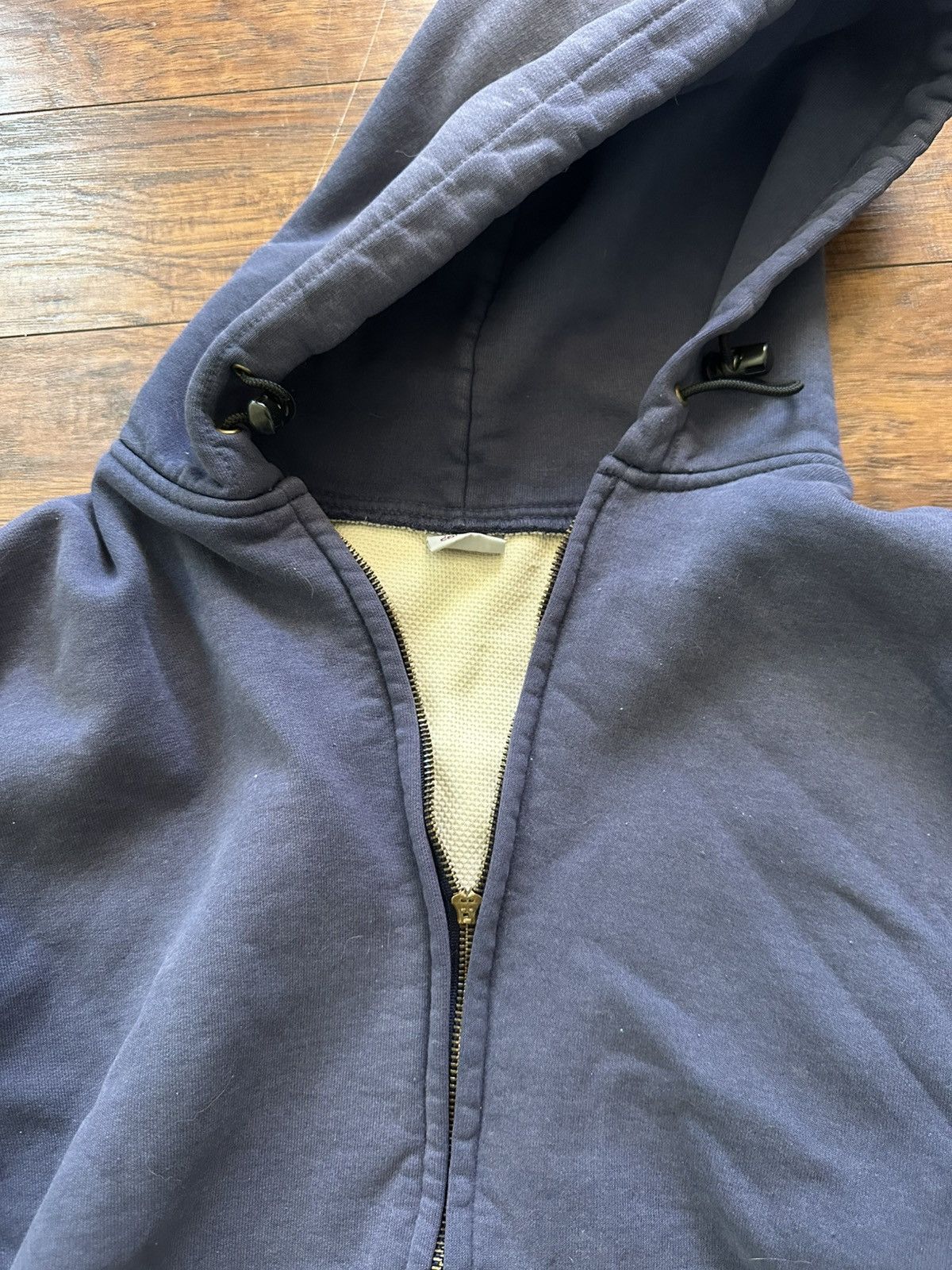 Carhartt vintage carhartt thermal lined zip up hoodie Size US L / EU 52-54 / 3 - 2 Thumbnail