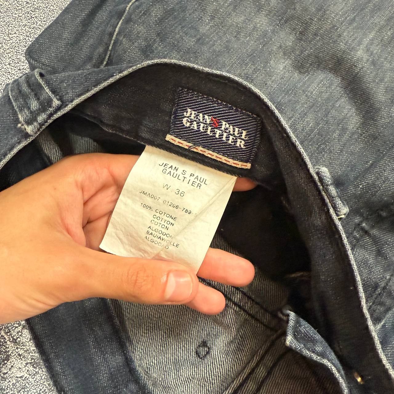 Jean Paul Gaultier Jean Paul Gaultier Homme Objet Black Denim Size US 36 / EU 52 - 4 Thumbnail