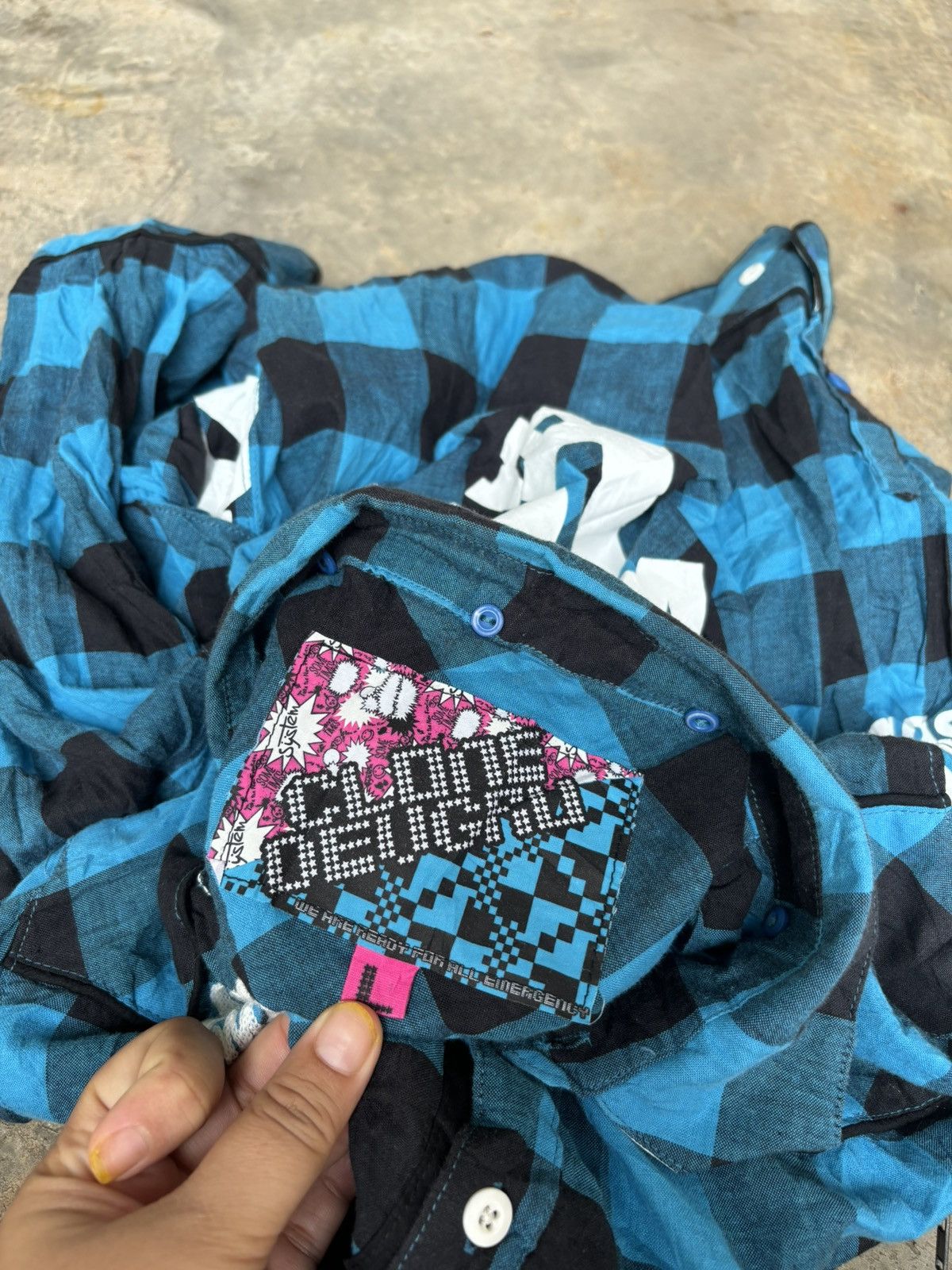 Hysteric Glamour Y2k Clone Deugfiu Ifwixwasnine Punk Style Shirt Size US L / EU 52-54 / 3 - 11 Thumbnail