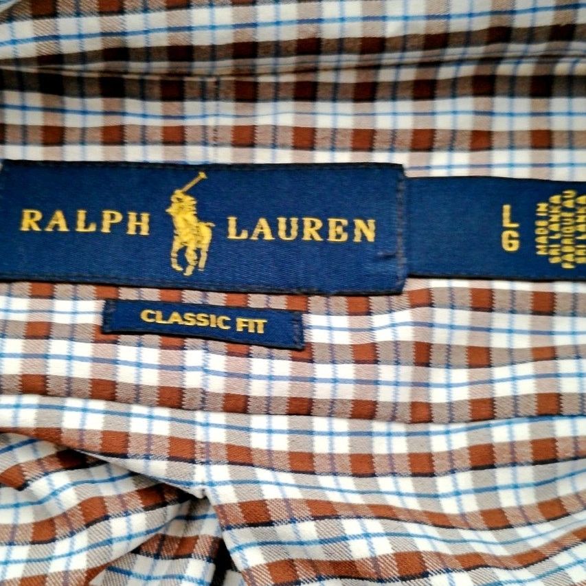Ralph Lauren Ralph Lauren Plaid Long Sleeve Coolmax Button Down Shirt Size US L / EU 52-54 / 3 - 5 Thumbnail