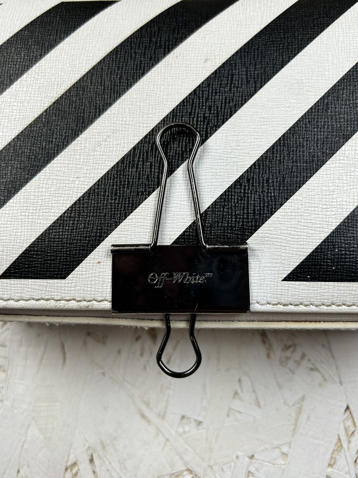 Off-White Off White Diag Crossbody Leather Bag Virgil Abloh Size ONE SIZE - 4 Thumbnail