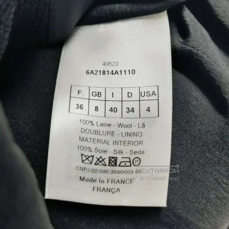 Dior Dior Women's Black Long Coat . Size M / US 6-8 / IT 42-44 - 4 Thumbnail