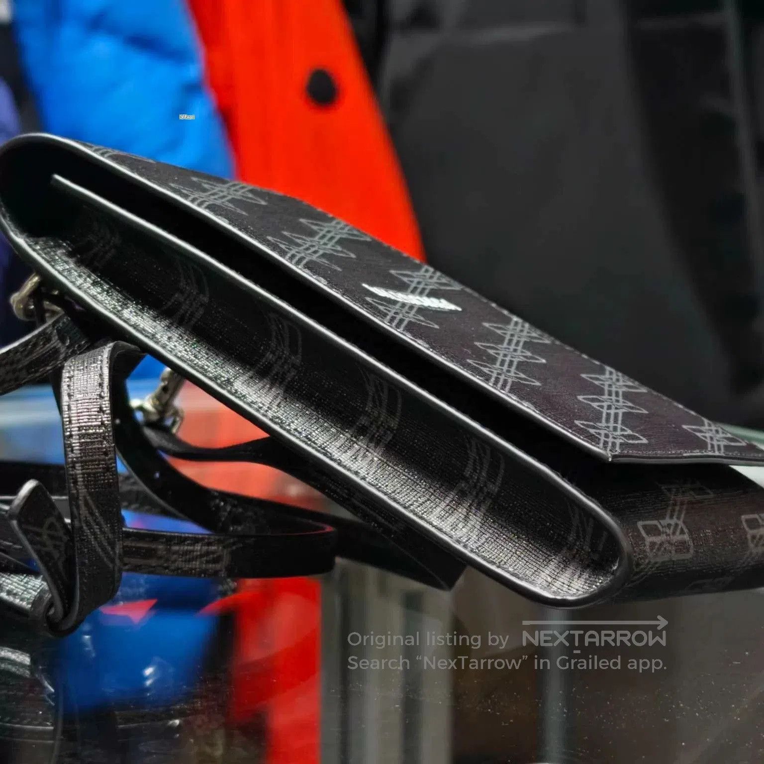Balenciaga Balenciaga Double B Monogram Phone Bag. Size ONE SIZE - 4 Thumbnail