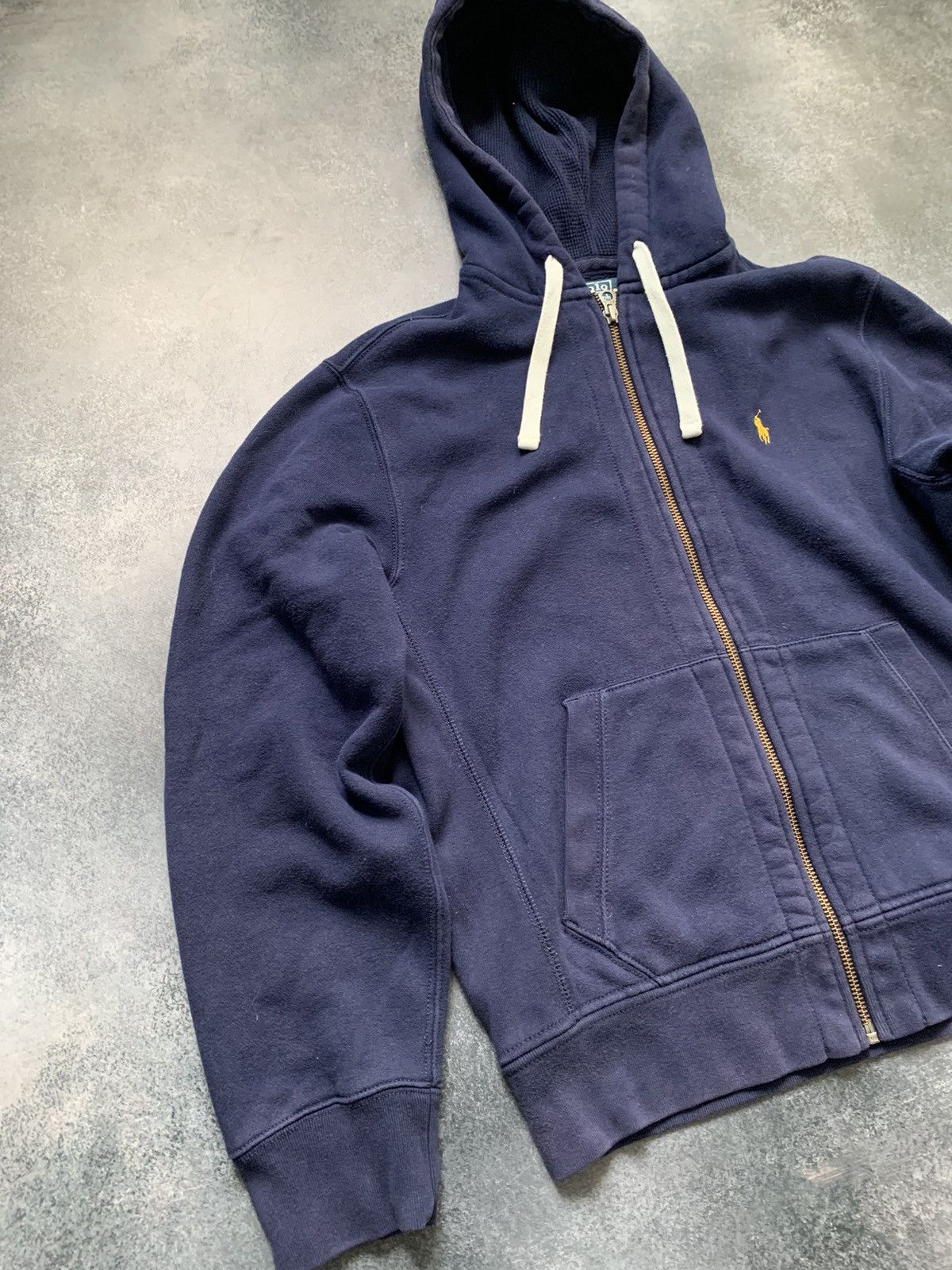 Polo Ralph Lauren × Vintage Polo Ralph Lauren Navy Logo Essential Hoodie Size US M / EU 48-50 / 2 - 2 Thumbnail