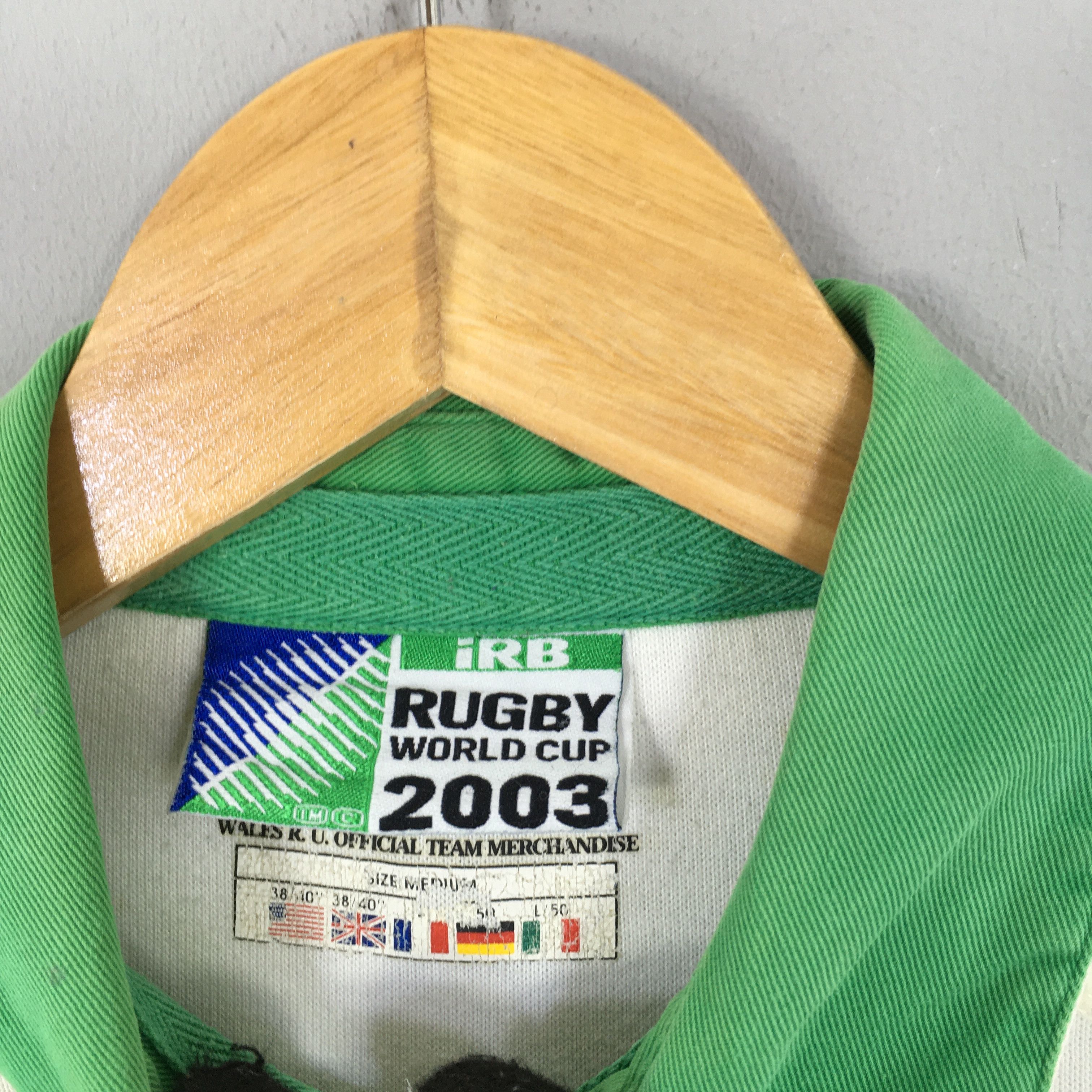 Reebok Vintage Reebok IRB Wales Rugby World Cup Polo Shirt Large Size US L / EU 52-54 / 3 - 7 Thumbnail