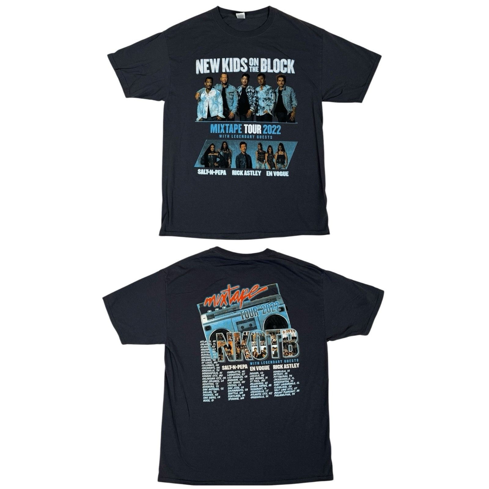 KID FRESINO Ins And Outs Tour T-SHIRTS L KID FRESINO Ins And