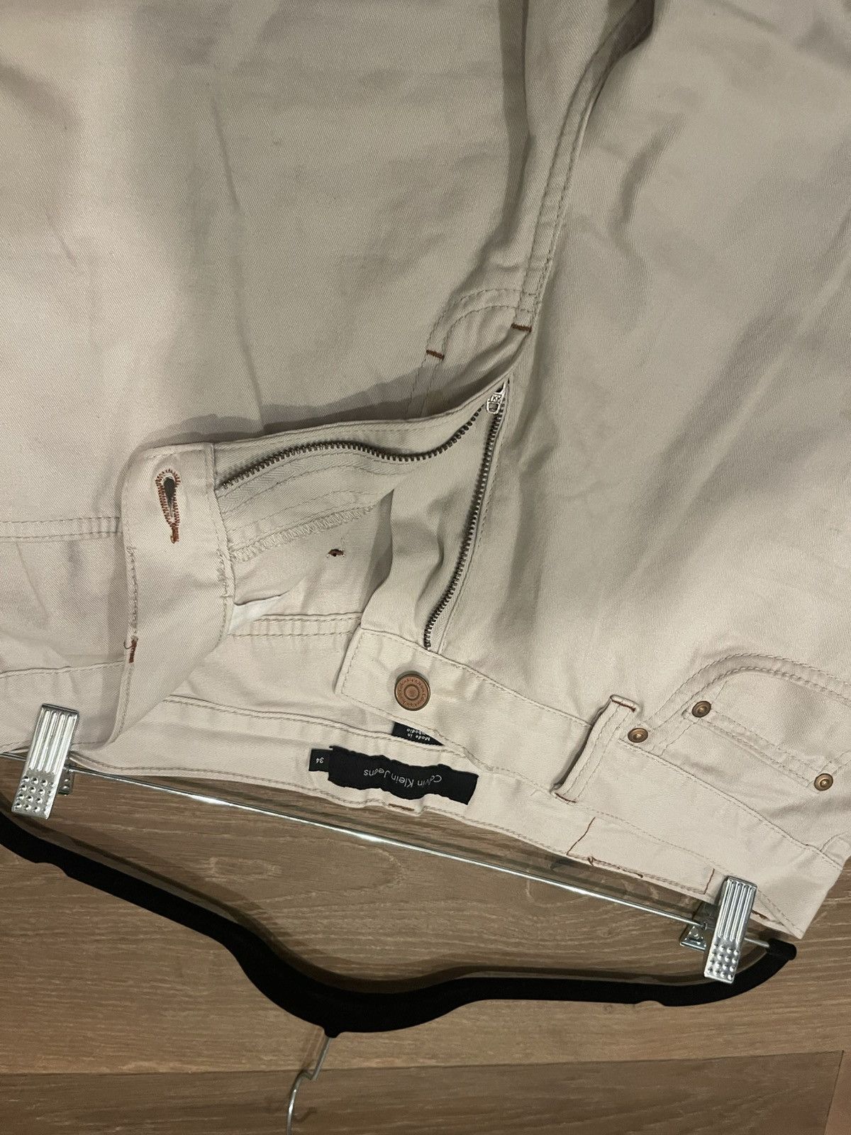 Calvin Klein Calvin Klein Jeans Pants Tan Size US 34 / EU 50 - 5 Thumbnail