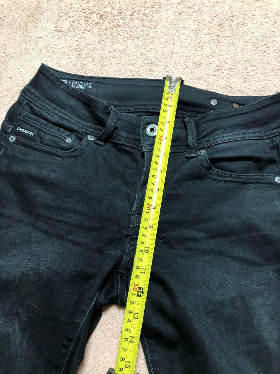 G-Star G STAR MIDGE MID STRAIGHT Denim Jeans Everyday Wear W29 L28 Size US 29 - 8 Thumbnail