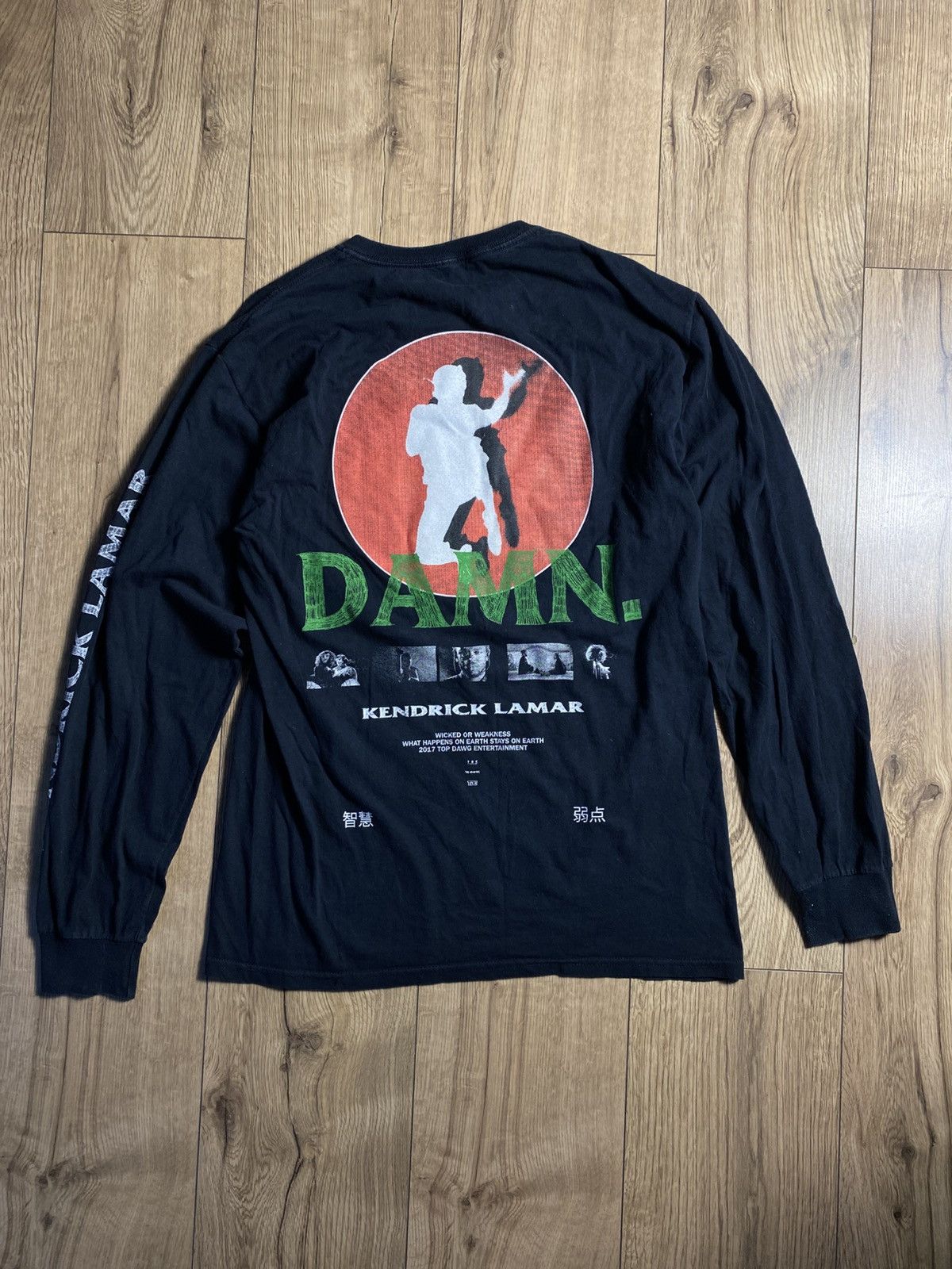 Other Kendrick Lamar Damn Tour 2017 Long Sleeve T-Shirt TDE Top Size US M / EU 48-50 / 2 - 3 Thumbnail