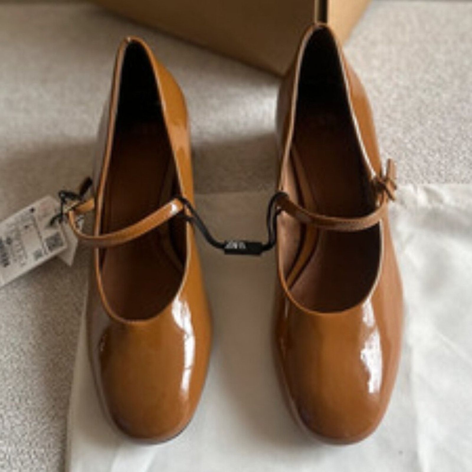 Zara ZARA Mary Jane Patent Heels NWT - Size 8 & 9 Size US 9 / IT 39 - 6 Thumbnail