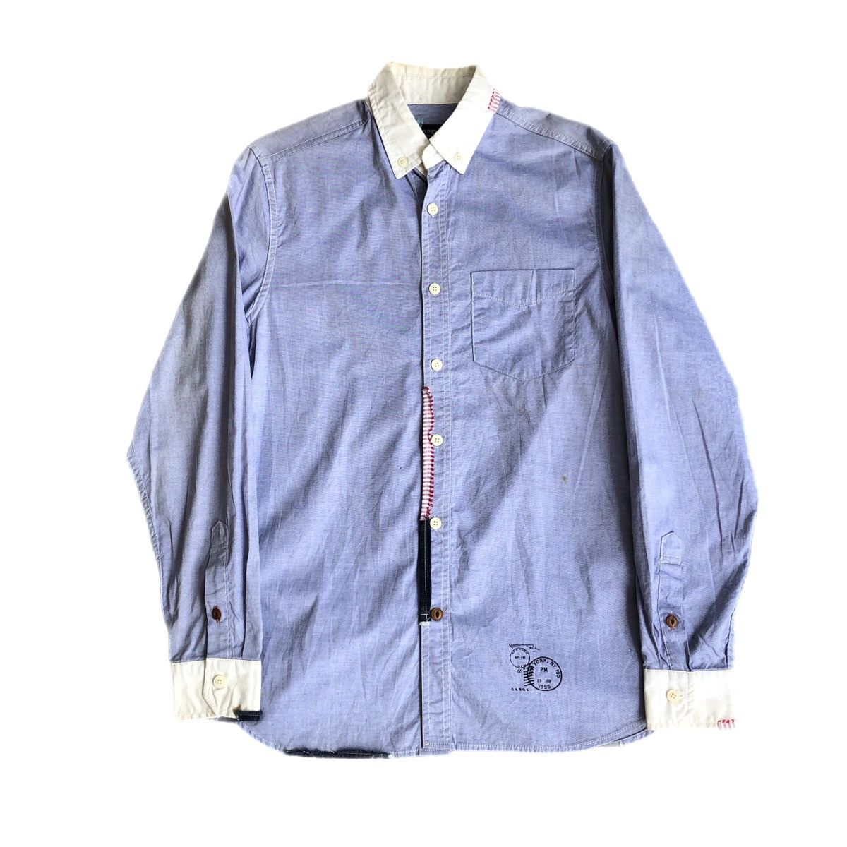 Aspesi Aspesi shirt button up Size US L / EU 52-54 / 3 - 1 Thumbnail