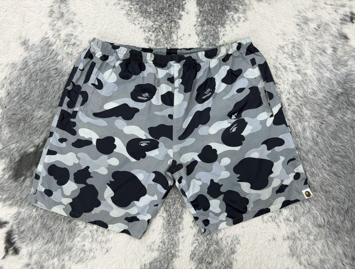 Bape × Vintage 1st Camo Beach Shorts Size US 31 - 2 Thumbnail
