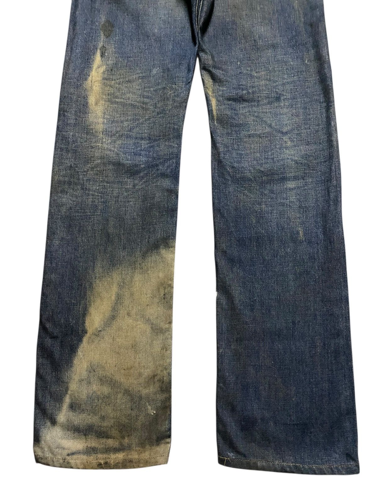 Levi's Vintage Levis 505 Mud Wash Distressed Loose Jeans Size US 30 / EU 46 - 6 Thumbnail