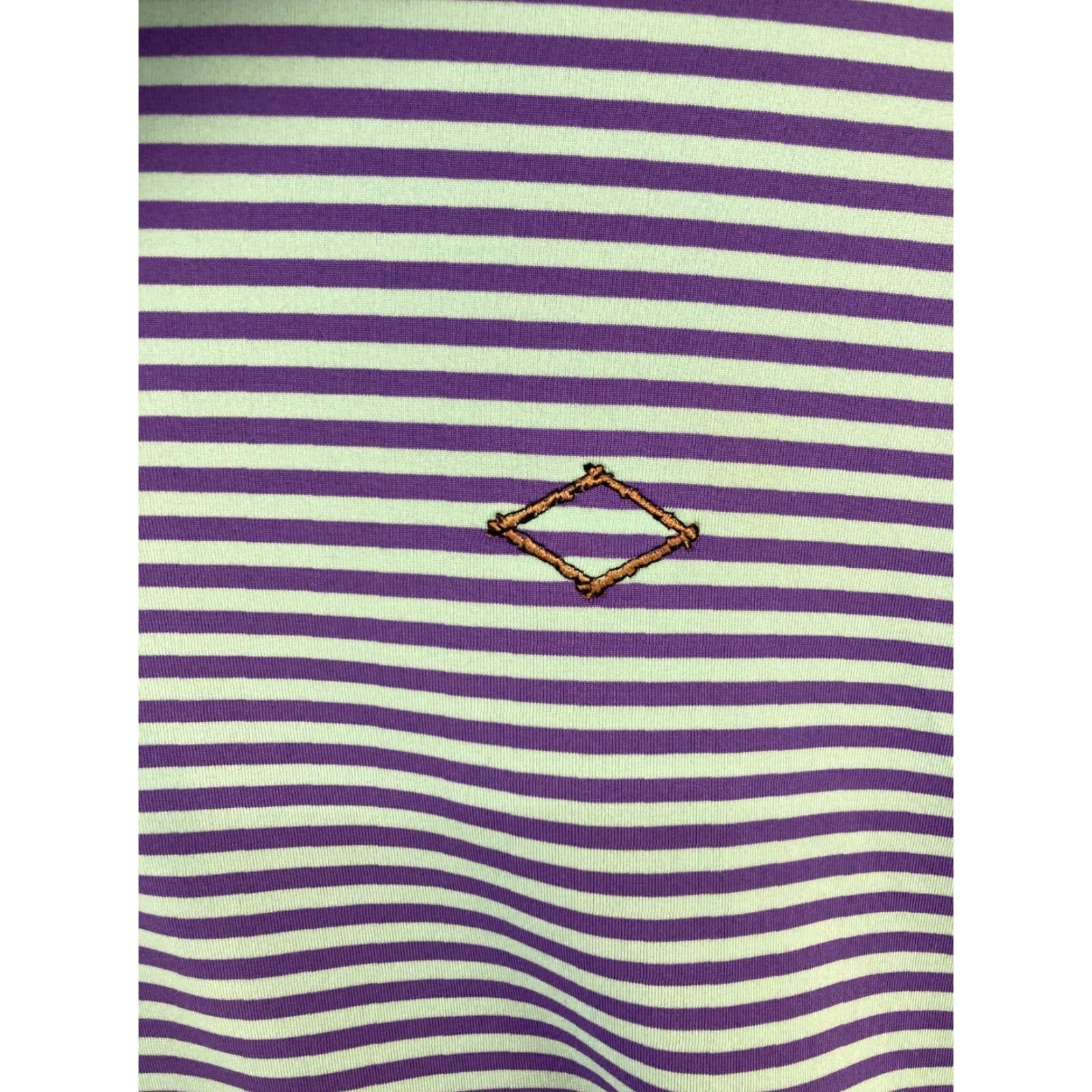 Peter Millar Peter Millar Polo Shirt Mens M Purple Stripe Summer Comfort Shirt Size US M / EU 48-50 / 2 - 4 Thumbnail